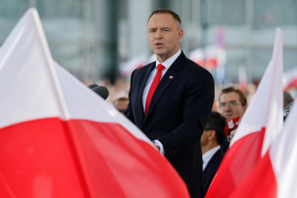 Poland's President Karol Nawrocki has vetoed legislation that would rights being given to Ukrainians in Poland - Wojtek RADWANSKI (AFP) Poland's President Karol Nawrocki has vetoed legislation that would rights being given to Ukrainians in Poland - Wojtek RADWANSKI (AFP)
