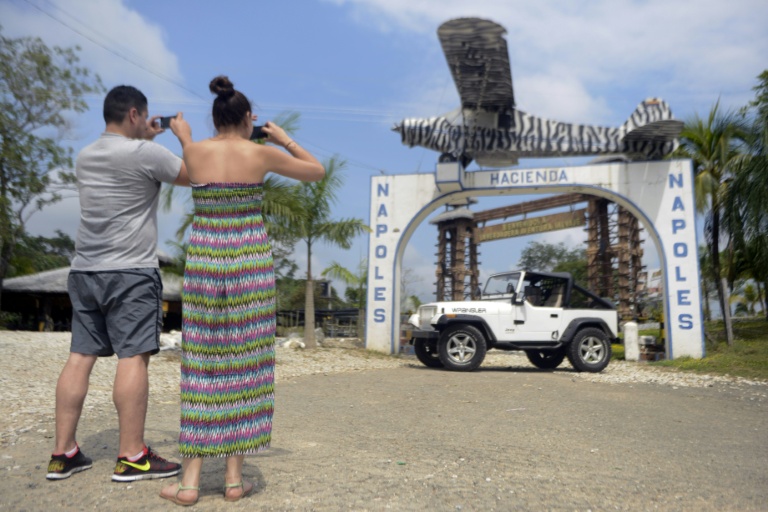 Colombia gives chunk of druglord Escobar's ranch to conflict victims