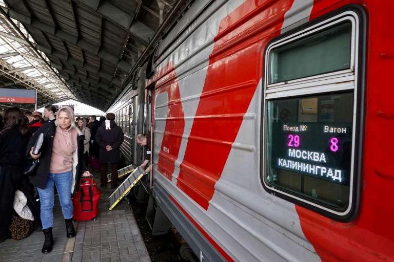 On board the Cold War-style sealed train from Moscow to Kaliningrad On board the Cold War-style sealed train from Moscow to Kaliningrad