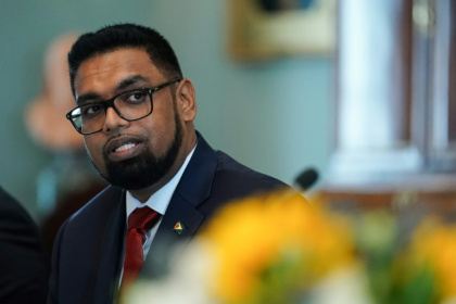 Guyanese President Irfaan Ali has won reelection to a second five-year term - SARAH SILBIGER (AFP) Guyanese President Irfaan Ali has won reelection to a second five-year term - SARAH SILBIGER (AFP)