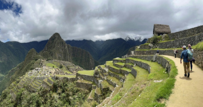 Machu Picchu receives some 4,500 visitors on average each day, many of them foreigners - Carolina Paucar (AFP) Machu Picchu receives some 4,500 visitors on average each day, many of them foreigners - Carolina Paucar (AFP)