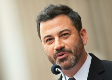 TV host Jimmy Kimmel will return to hosting his late-night talk show Tuesday after being pulled from the air last week - VALERIE MACON (AFP) TV host Jimmy Kimmel will return to hosting his late-night talk show Tuesday after being pulled from the air last week - VALERIE MACON (AFP)