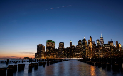 Goldman Sachs is among financial service firms based in Lower Manhattan that employ large numbers of skilled foreign workers whose H-1B visa status could be jeopardized through recent actions by the US government - Johannes EISELE (AFP) Goldman Sachs is among financial service firms based in Lower Manhattan that employ large numbers of skilled foreign workers whose H-1B visa status could be jeopardized through recent actions by the US government - Johannes EISELE (AFP)