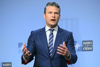 US Defense Secretary Pete Hegseth said he expected more European countries to announce they were contributing to a US scheme that sees NATO allies pay for American weapons for Ukraine - NICOLAS TUCAT (AFP) US Defense Secretary Pete Hegseth said he expected more European countries to announce they were contributing to a US scheme that sees NATO allies pay for American weapons for Ukraine - NICOLAS TUCAT (AFP)