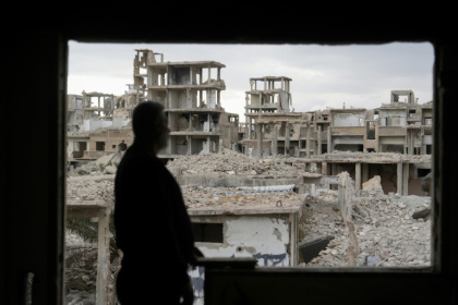 The World Bank estimates Syria's post-war reconstruction could cost up to $216 billion - MUHAMMAD HAJ KADOUR (AFP) The World Bank estimates Syria's post-war reconstruction could cost up to $216 billion - MUHAMMAD HAJ KADOUR (AFP)