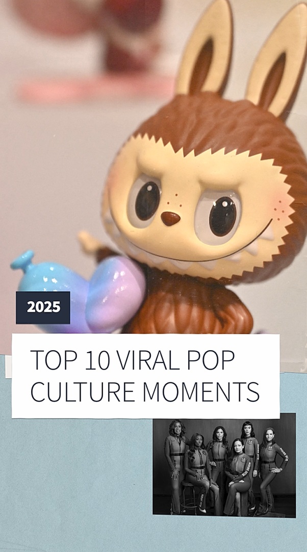 Top 10 viral pop culture moments of 2025