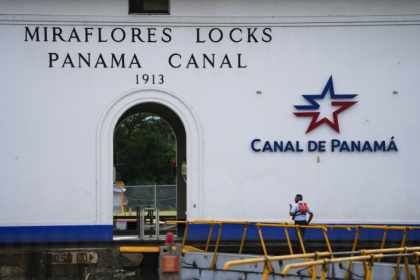 In his inauguration speech, US President Donald Trump said America would be 'taking back' the Panama Canal - ARNULFO FRANCO (AFP)