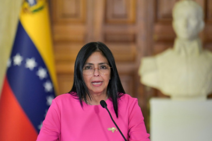 Venezuela's acting president Delcy Rodriguez was a staunch supporter of her ousted boss, Nicolas Maduro - Juan BARRETO (AFP)