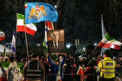 Pahlavi has been seen as a dividing as well as unifying figure - CARLOS JASSO (AFP)