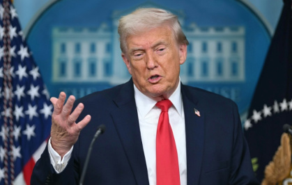 US President Donald Trump said he would hold meetings on Greenland in Davos - SAUL LOEB (AFP)