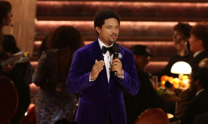 South African comedian Trevor Noah hosting the 68th Annual Grammy Awards - VALERIE MACON (AFP)