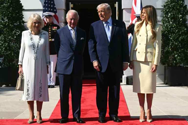 Britain's King Charles meets Trump in bid to salvage ties