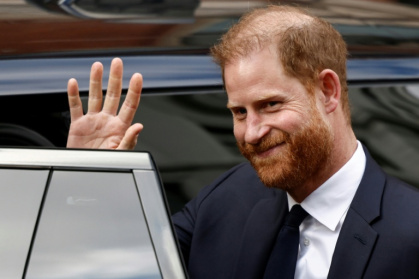 Britain's Prince Harry faces a new court battle with an African AIDS charity that he co-founded but quit in a dispute over its management - Brook Mitchell (AFP)