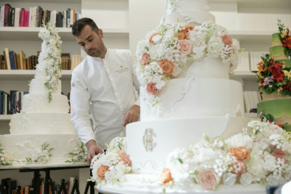 Blanc-Tailleur declines to reveal prices, saying only that his most modest custom-made cakes start at 20,000 euros ($23,500) - Thomas SAMSON (AFP)