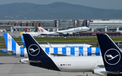 The new terminal in Frankurt will be able to handle around 20 million passengers a year - Kirill KUDRYAVTSEV (AFP)