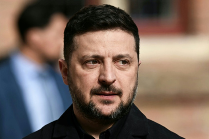 'The unblocking is the right signal under the current circumstances,' said Zelensky - NICOLAS TUCAT (AFP)