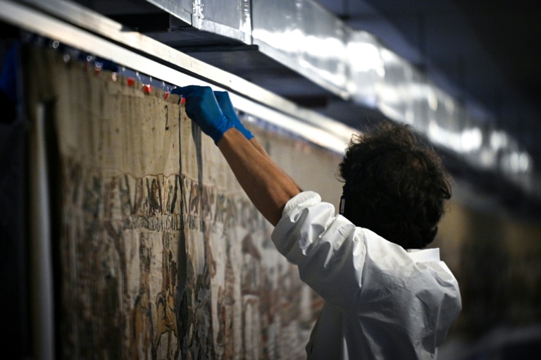 Bayeux Tapestry to arrive in London after epic journey from France
