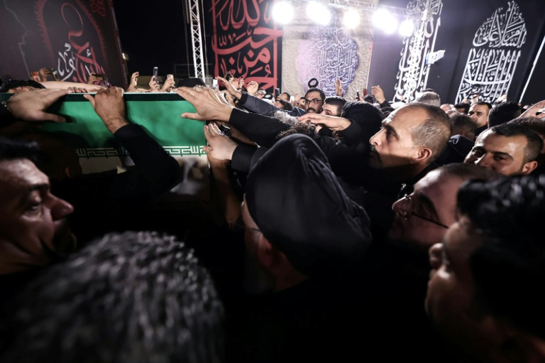 Iraq's holy cities host funeral processions for Khamenei