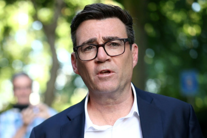 Andy Burnham is expected to become Labour leader at his third attempt - Toby Shepheard (AFP)