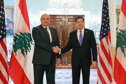 Lebanese President Joseph Aoun is set to meet with Donald Trump in Washington as pressure builds for Beirut to disarm Hezbollah - - (AFP)