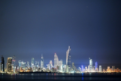 Residents of Kuwait, one of the world's hottest countries, are cutting their use of air conditioning at the height of summer, as Iranian strikes on power plants turn rationing into a national priority - YASSER AL-ZAYYAT (AFP)