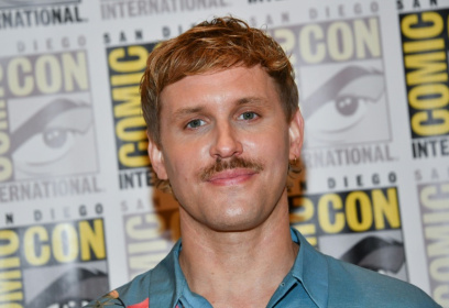 Ryan Linkof, curator of the Lucas Museum, seen at Comic-Con in San Diego - Chris DELMAS (AFP)