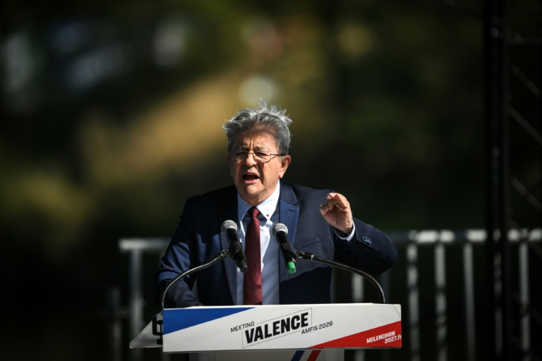 French poll shows Le Pen's biggest challenger may be hard left's Melenchon