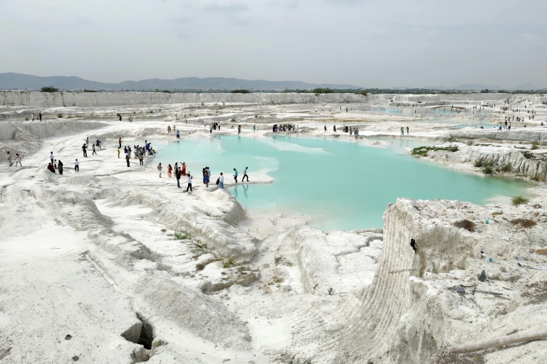 Indian marble waste dump becomes unlikely tourist attraction