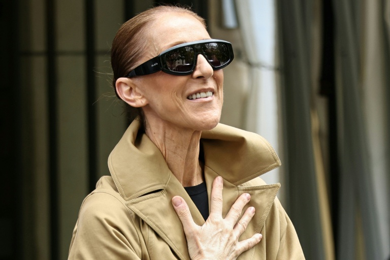 Celine Dion arrives in France ahead of sold-out comeback dates