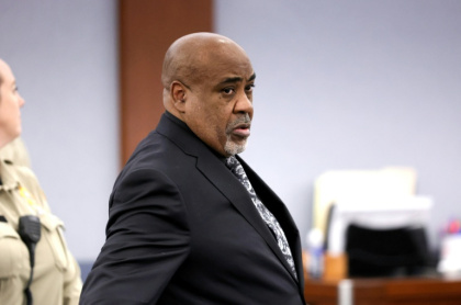 Former gang leader Duane Davis faces possible life in prison if convicted of the murder of rapper Tupac Shakur - STEVE MARCUS (AFP)