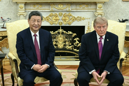 China's influence in Latin America is now viewed more positively than that of the United States, according to a major poll conducted in 17 Latin American countries - Brendan SMIALOWSKI (AFP)