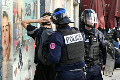 Hundreds of students and police have been injured in the protests, and some have accused officers of heavy-handedness - Jean-Christophe VERHAEGEN (AFP)
