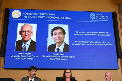 Henri Kagan and Kenso Soai solved a century-old chemical mystery - Jonathan Nackstrand (AFP)